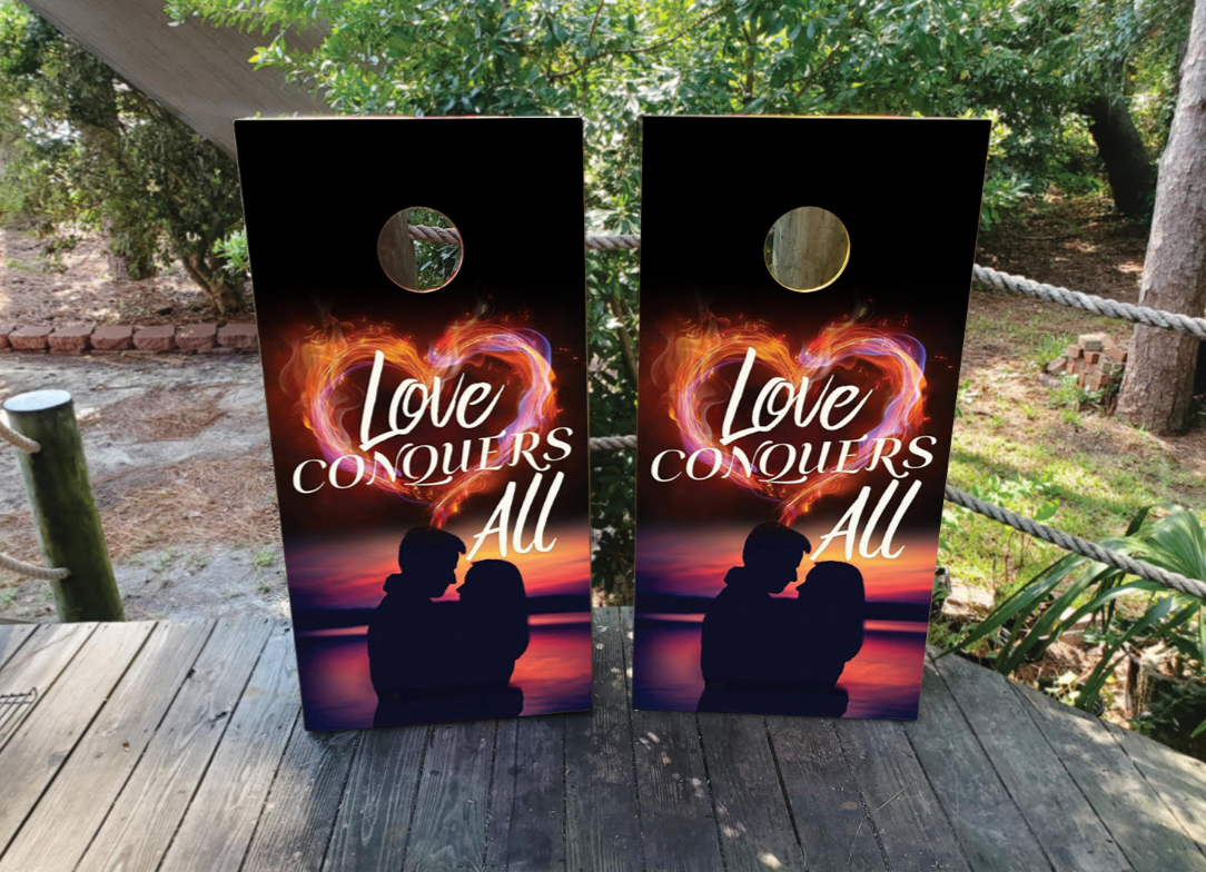 Regulation-Size Sealed Cornhole Set – Built to Last, Designed Your Way