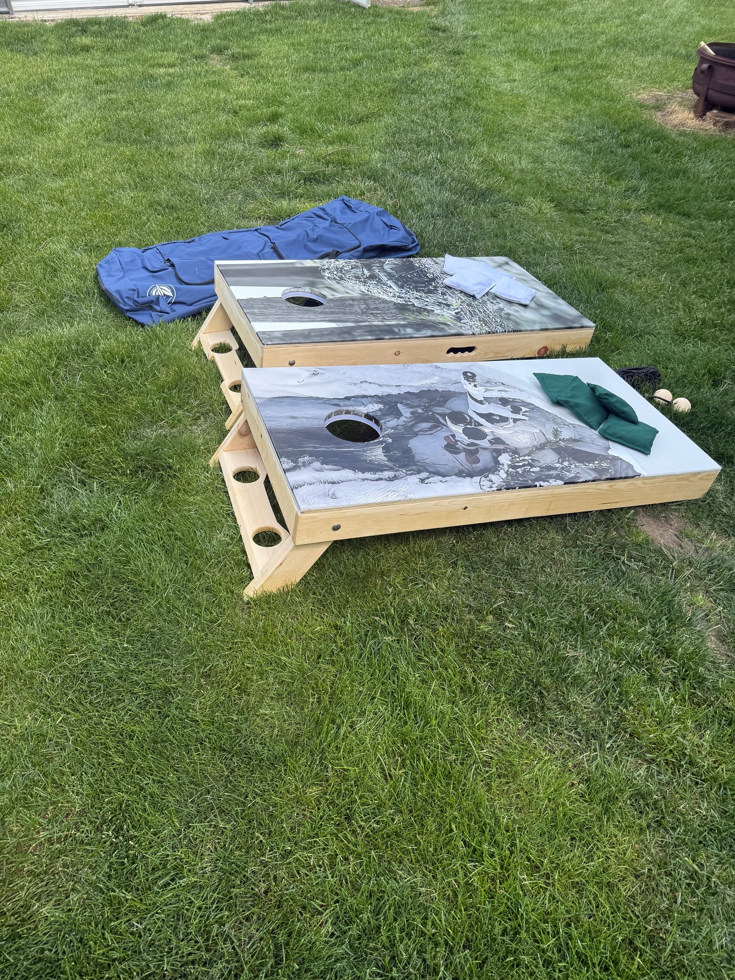 Regulation-Size Sealed Cornhole Set – Built to Last, Designed Your Way