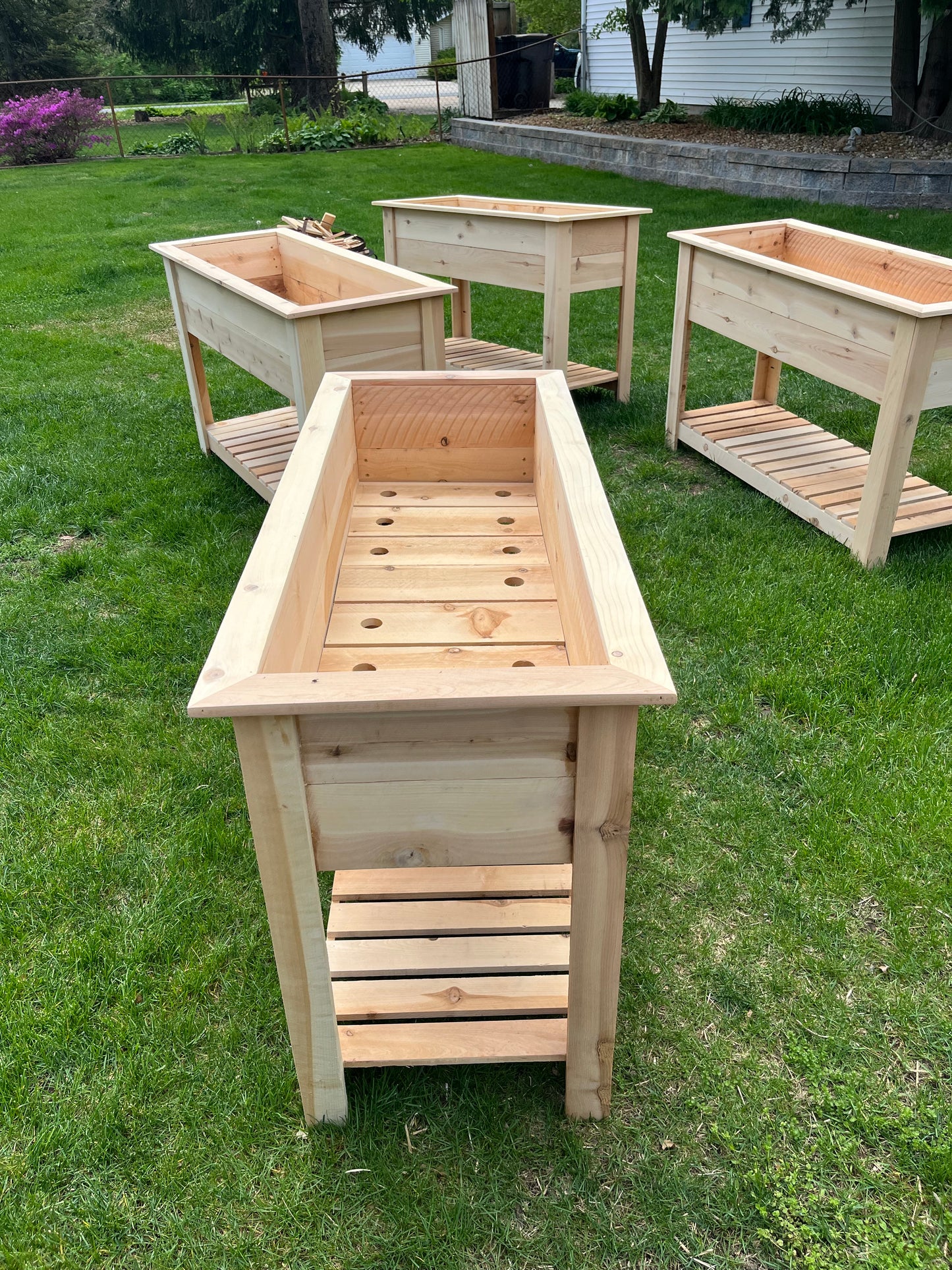 Cedar Raised Planting Bed