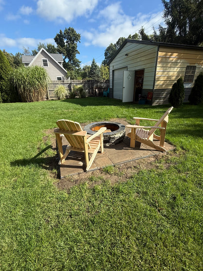 Handcrafted Cedar Adirondack Chair - Newly Listed Rocking Adirondack Chair