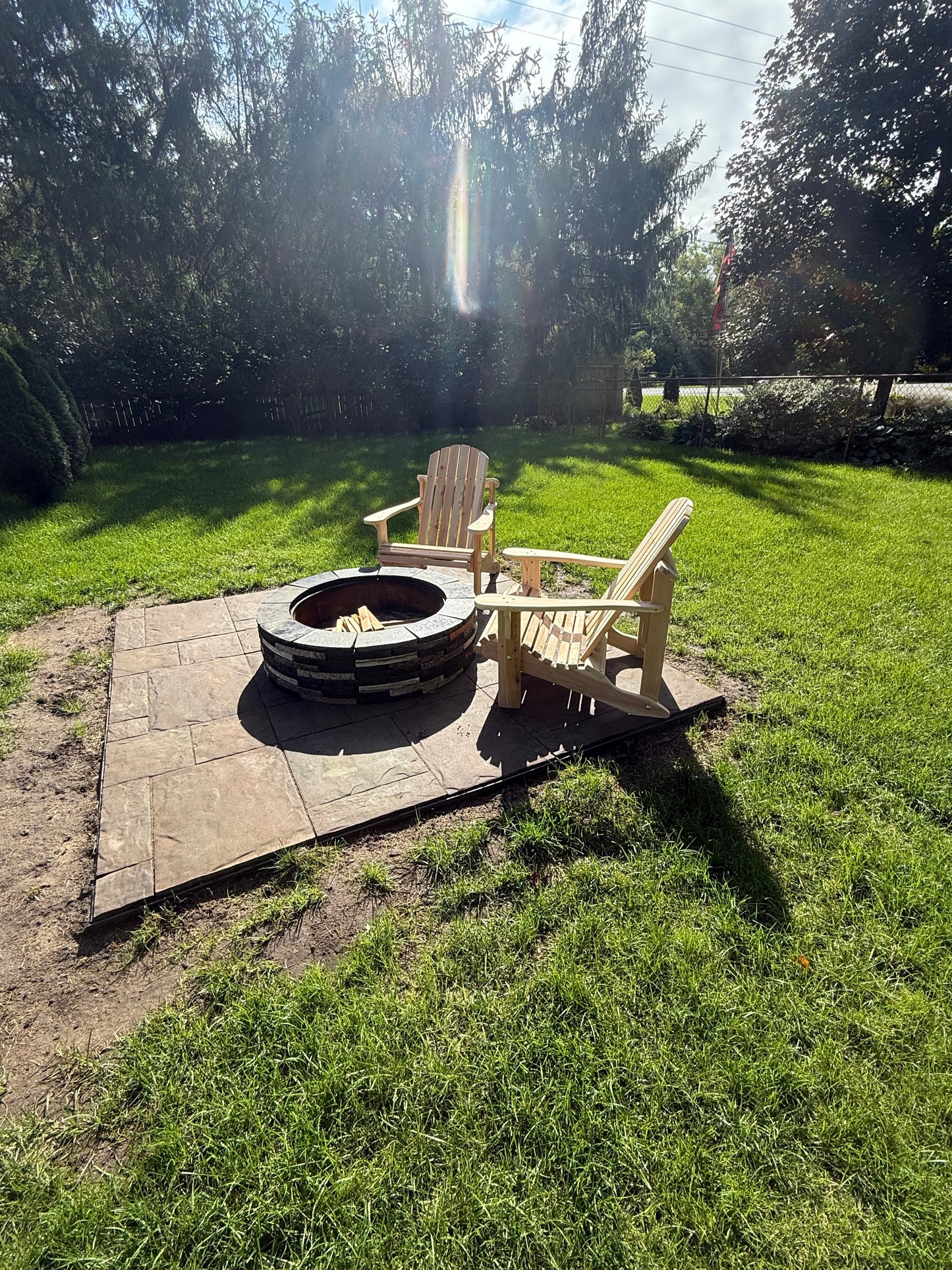 Handcrafted Cedar Adirondack Chair - Newly Listed Rocking Adirondack Chair